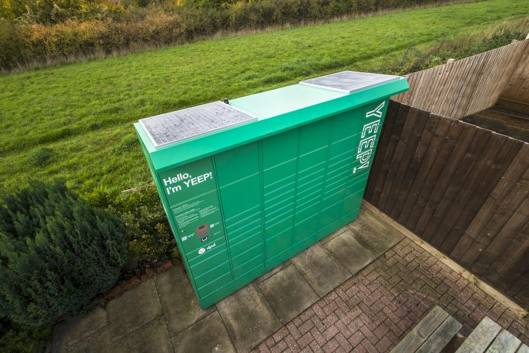 UK’s First solar-powered parcel locker network Launched