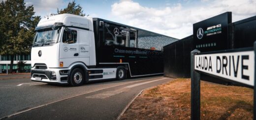 99% Sustainable Fuel for F1 Team Truck Logistics