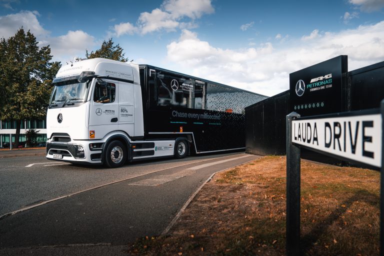99% Sustainable Fuel for F1 Team Truck Logistics
