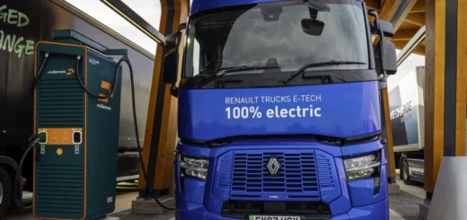 Public Charging Map for EV Trucks