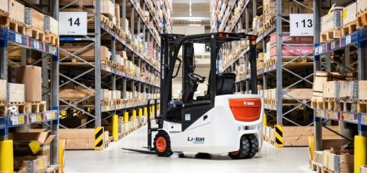 3-wheel Forklift with Lithium-ion Battery