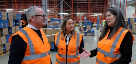 Corby Logistics Hub Showcases Innovation During VIP Visit