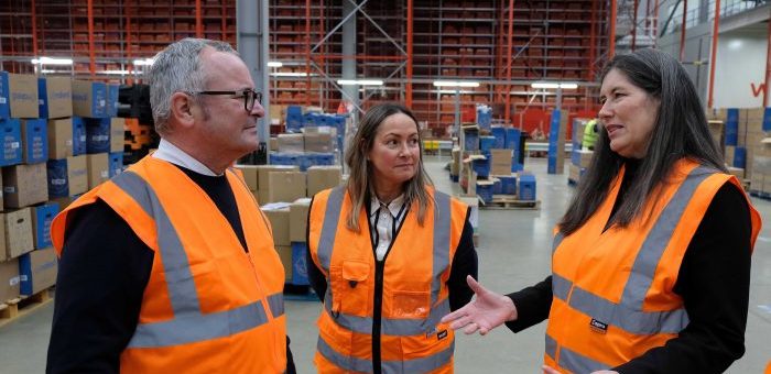 Corby Logistics Hub Showcases Innovation During VIP Visit