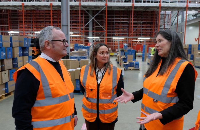 Corby Logistics Hub Showcases Innovation During VIP Visit
