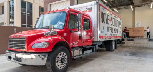 Modern-Day Moving Truck