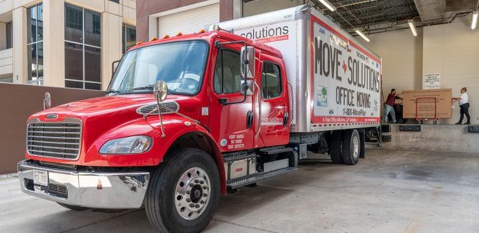 Modern-Day Moving Truck
