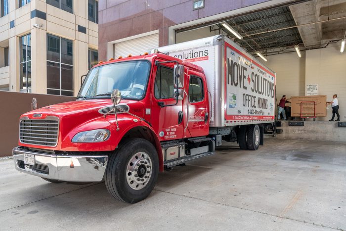 Modern-Day Moving Truck