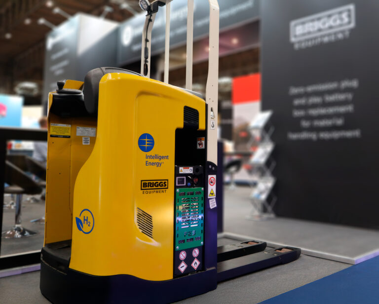 Hydrogen Fuel Cell Powered Warehouse Trucks