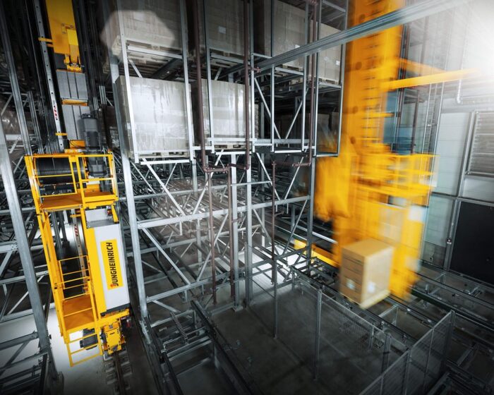 Automated central warehouse strengthens production supply