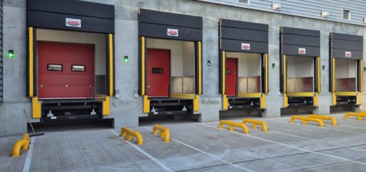 Loading Bays Installed for New Distribution Hub