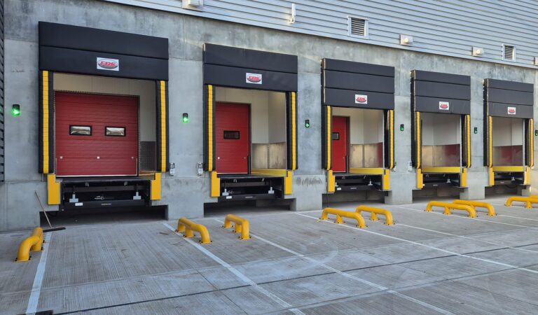 Loading Bays Installed for New Distribution Hub