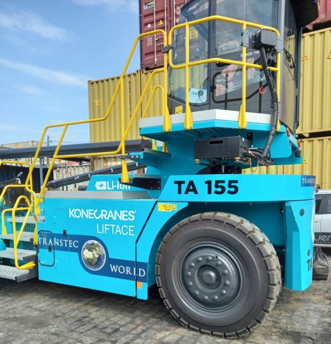 Electric Empty Container Handlers Deployed