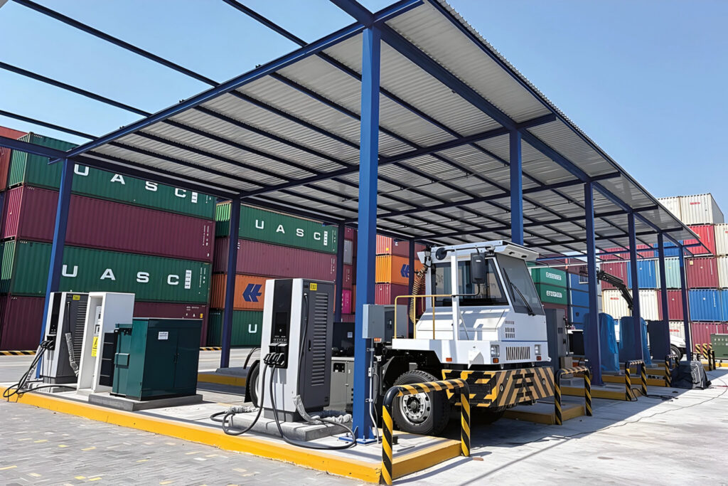 The Industry 5.0 port will be electric, connected and supervised