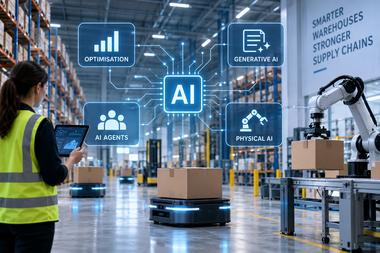 Warehouse AI is moving from digital insight to physical execution