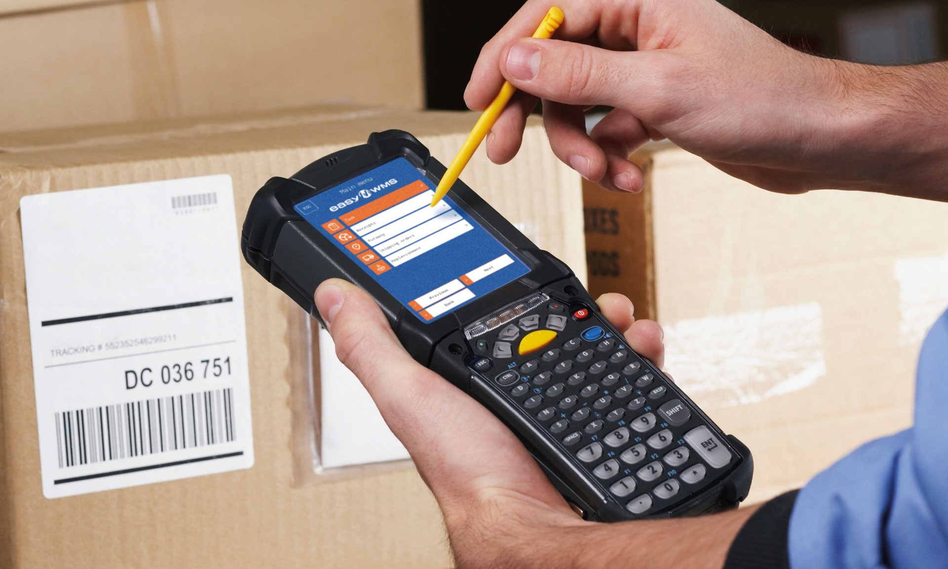 Digital warehouse control strengthens traceability in nonwovens