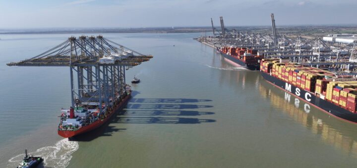 DP World pairs port expansion with electric handling technology