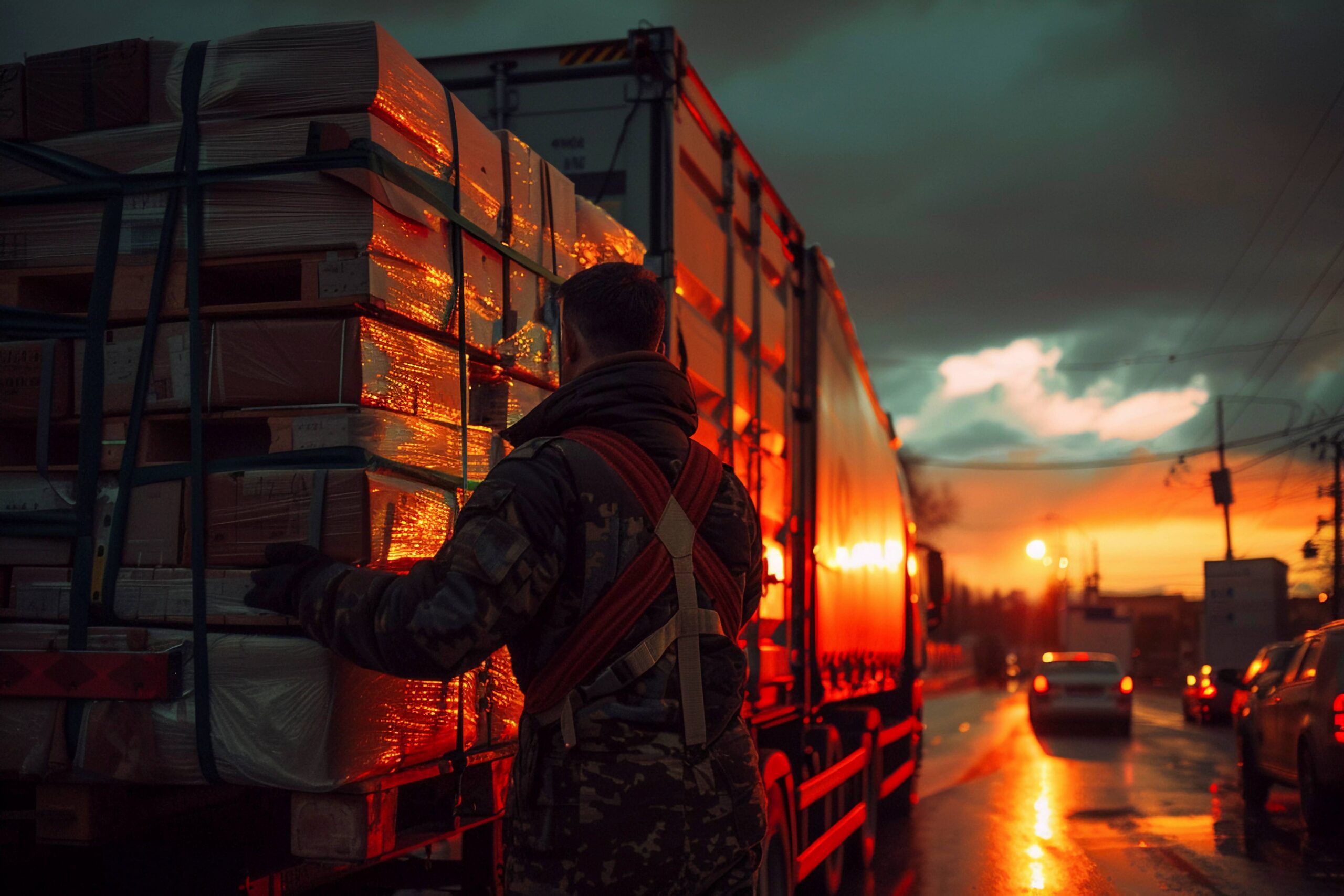 From reactive transport to resilient logistics operations